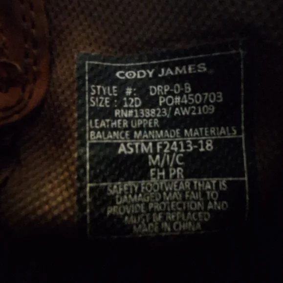 Men's Brown Steel Toe Boots - Picture 8 of 8